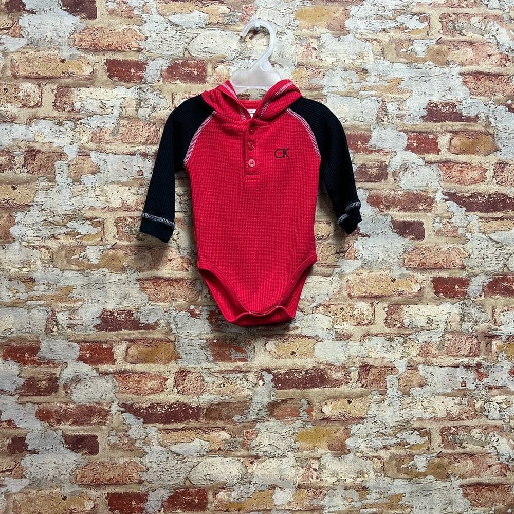 Calvin Klein 3/6 months onesie